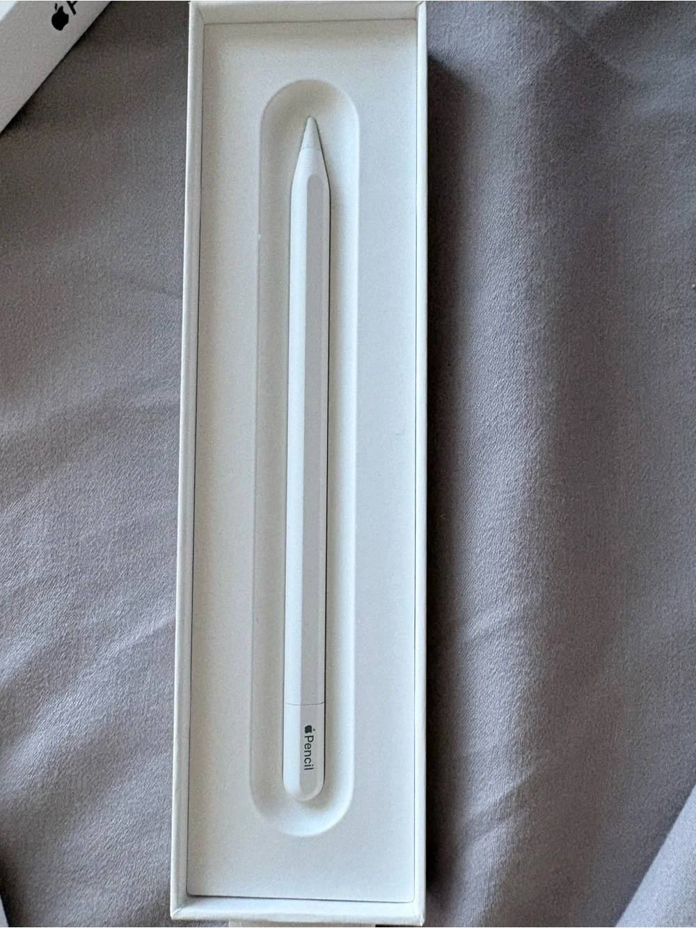 Apple White Stylus Pen with Yellow Accent Dot